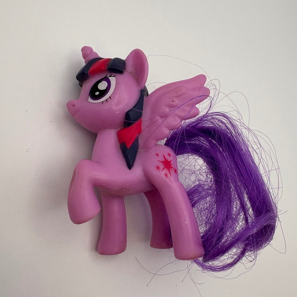 Princess Twilight Sparkle MLP Friendship is Magic McDonalds Toy 2016 Purple Pony